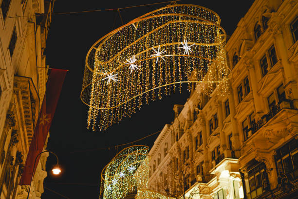 istock Christmas night cityscape in Vienna on december 1663316665