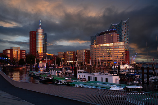 Port of Hamburg at