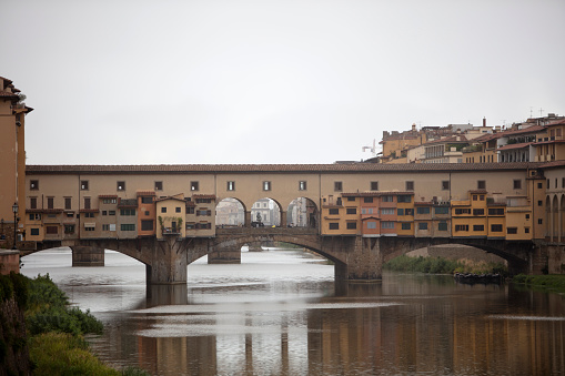 Ponte Vecchio view, Florence Italy
