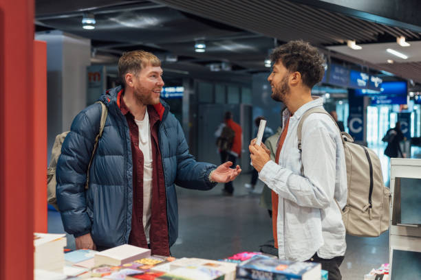 istock Shopping at the Airport 1663429323