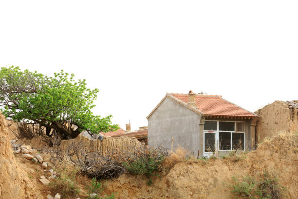 The ancient Chinese rural houses