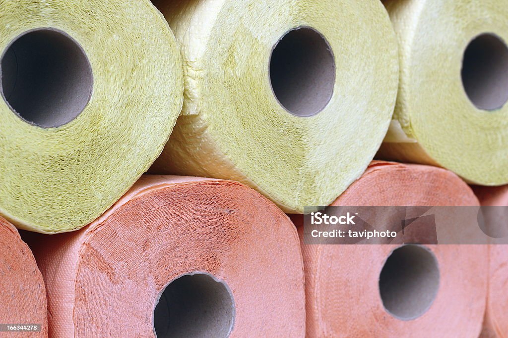 Bündel von Toilettenpapier - Lizenzfrei Badezimmer Stock-Foto