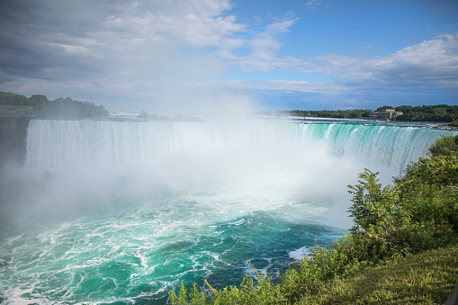 Beautiful view of Niagara Falls in Canada