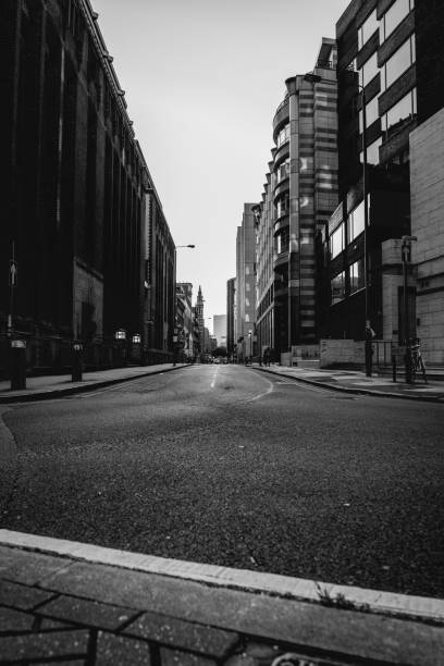 istock Black and White Street 1663469819