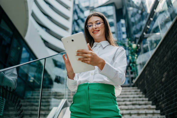 istock Digital age businesswoman 1663471613