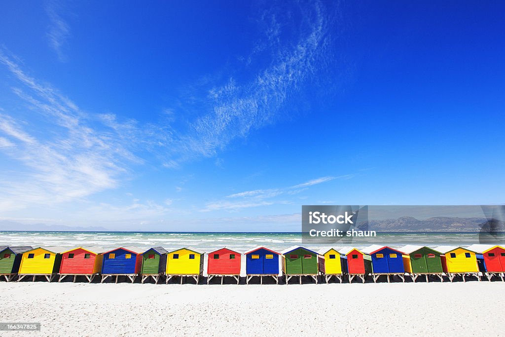 Playa Muizenberg - Foto de stock de Ciudad del Cabo libre de derechos