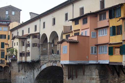 Ponte Vecchio view, Florence Italy