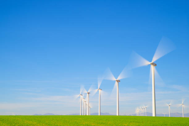 Windmills for renewable electrical energy production in Spain