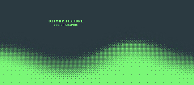 Bitmap Texture Tramher Pattern Wavy Curved Border Vector Abstract ...