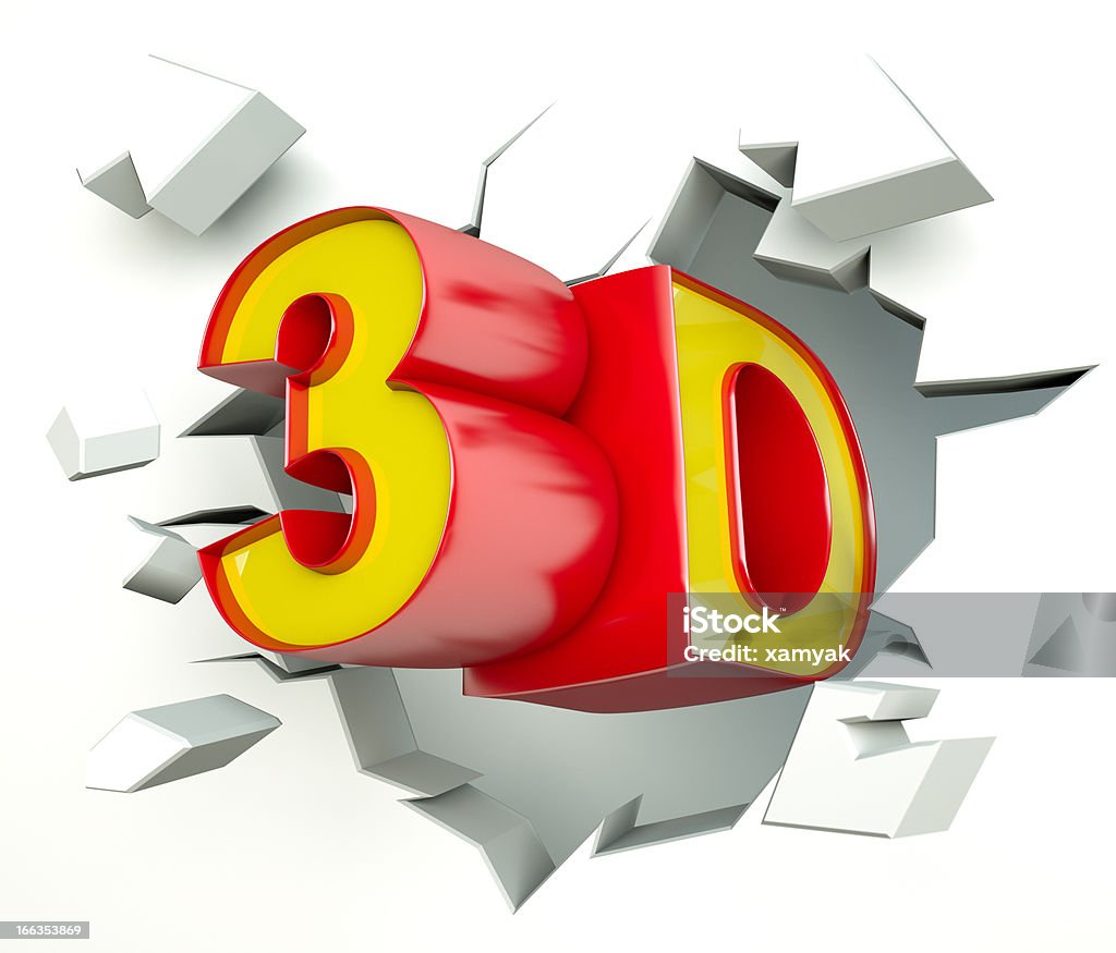 3d Border - Frame Stock Photo