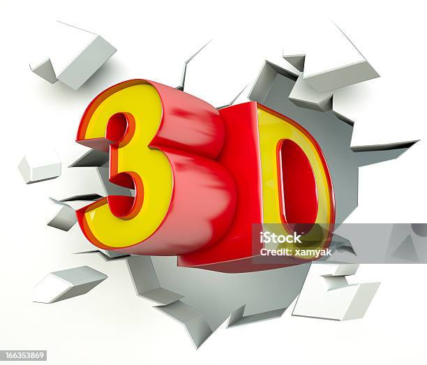 3d Stock Photo - Download Image Now - Border - Frame, Breaking, Cracked