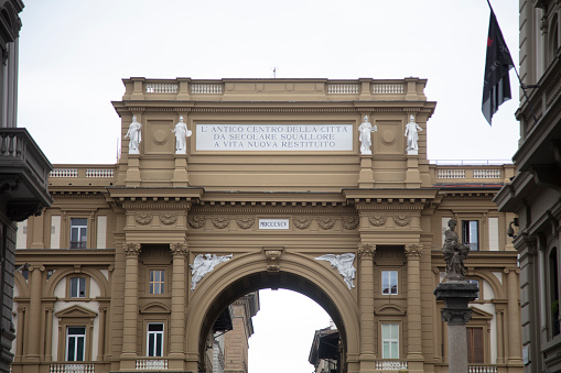 Piazza della Repubblica, Florence, İtalya