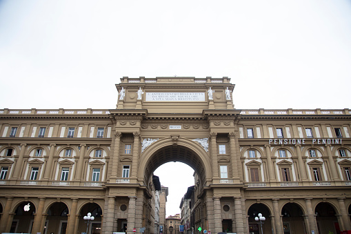 Piazza della Repubblica, Florence, İtalya