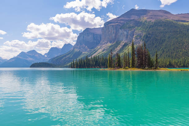 istock Spirit Island, Jasper national park, Canada 1663635641