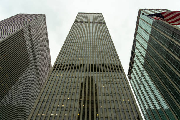 istock Three skyscraper buildings in New York 1663665502