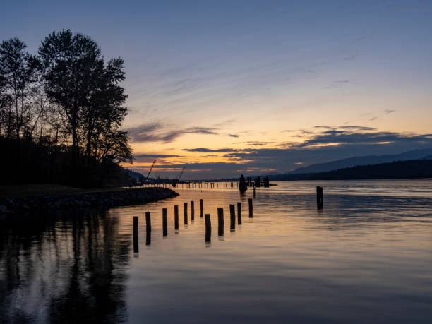 Barnet Marine Park in Burnaby, BC, Canada