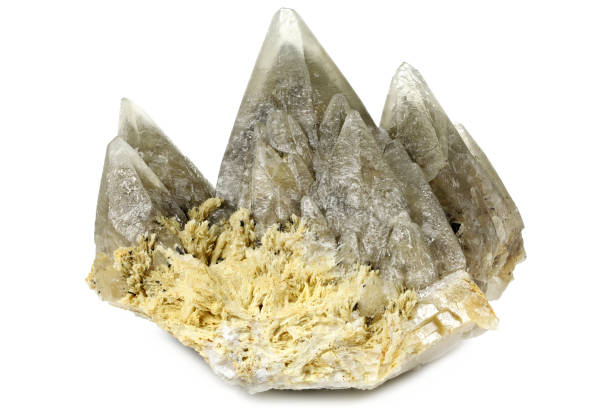 istock scalenohedral calcite from Matlock, Derbyshire, England 1663766998
