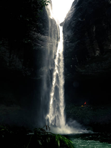 istock Waterfall of devkund in moody tone 1663788949