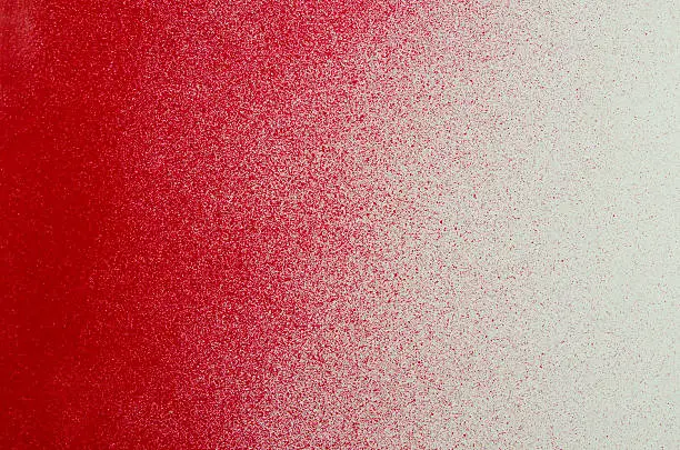 Photo of Red Sprayed Paint Background