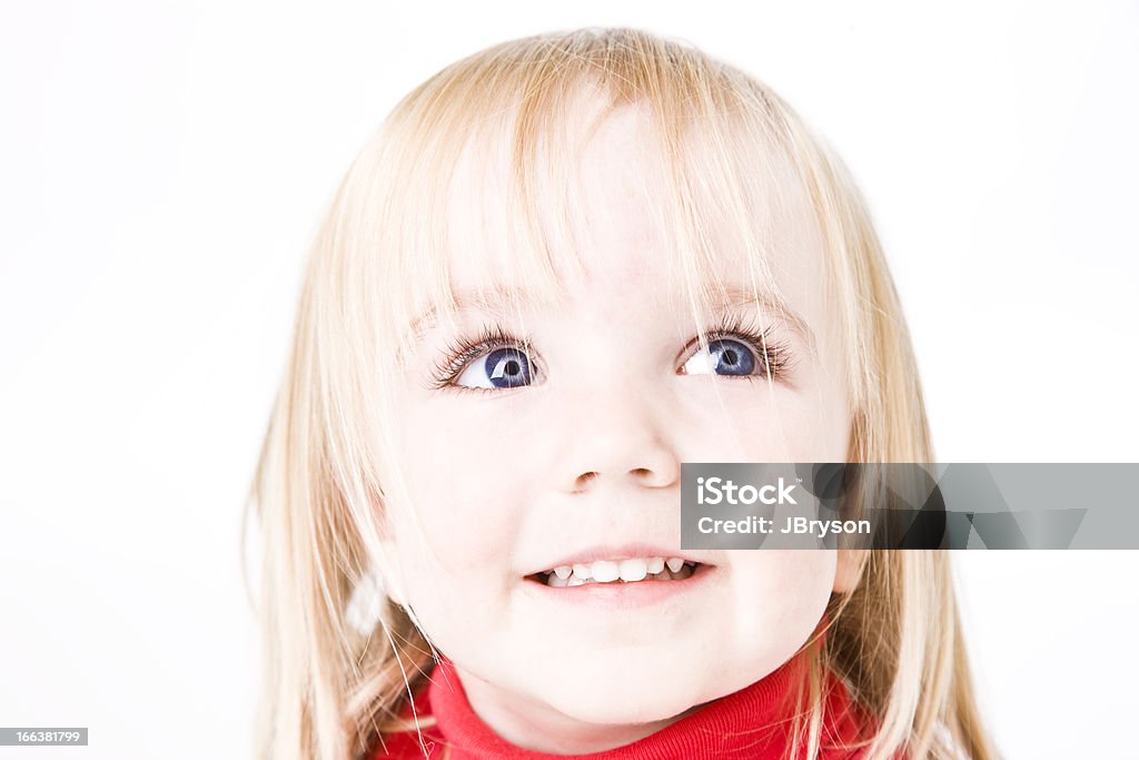 Portrait von zwei Jahre altes Mädchen Lächeln (XXL - Lizenzfrei 2-3 Jahre Stock-Foto
