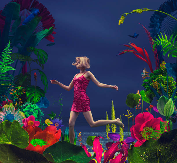 istock running beauty in red dress 1663825592