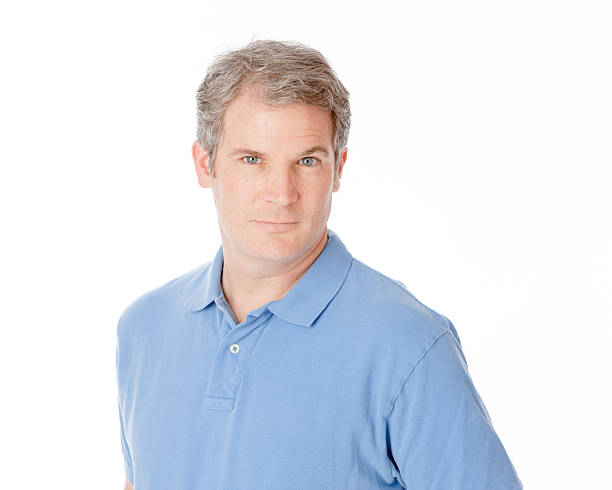 istock Real People: Adult Caucasian Man Head Shoulders 166383719