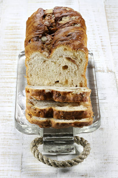 istock Frisian Suikerbrood (sugar bread) on glass plate 1663894704