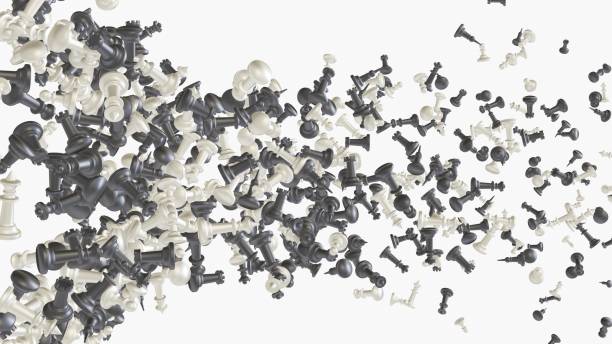 istock Background of many chess pieces 1663896808