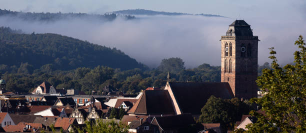 a panorama of historic bad hersfeld germany