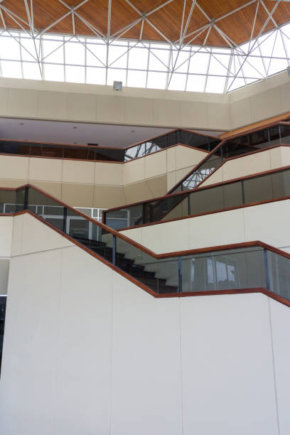 istock Stairs of modern buildings. Architecture concept. 1663978022