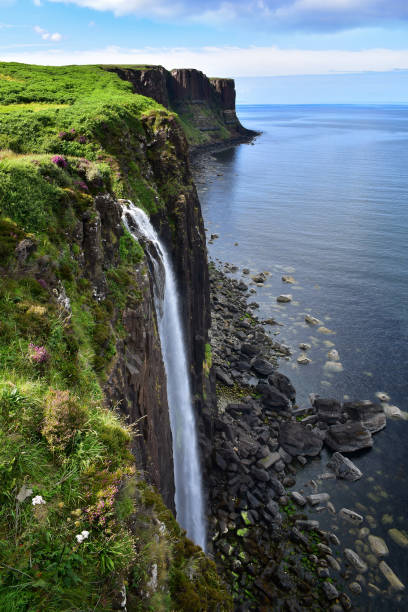 istock Kilt Rock and Mealt Falls waterfall, Isle Of Skye, Scotland 1663998932