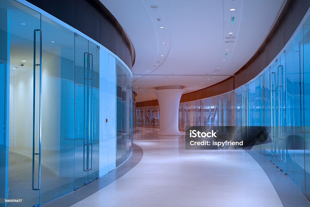 modern architecture corridor Architecture Stock Photo