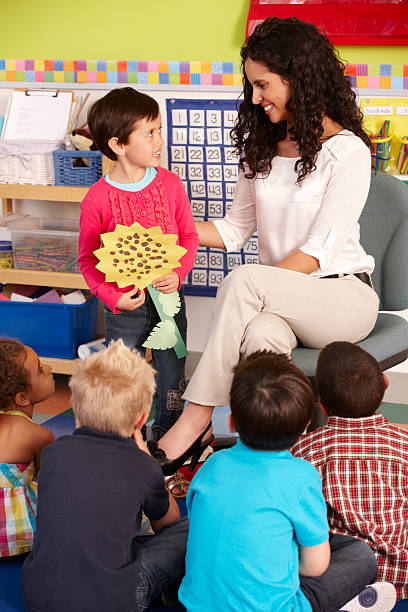 istock Group Of Elementary Age Schoolchildren In Class With Teacher 166407392