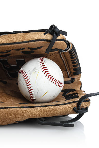 istock Baseball Glove and Ball 166407647