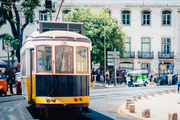 istock tramway through the streets of Lisbon 1664076526