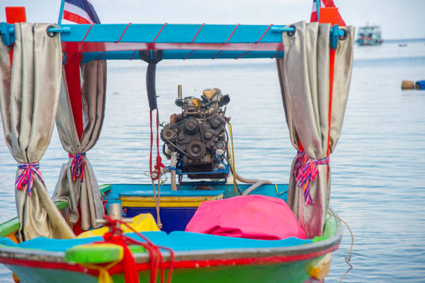 istock Long tail boats in Thailand 1664077576