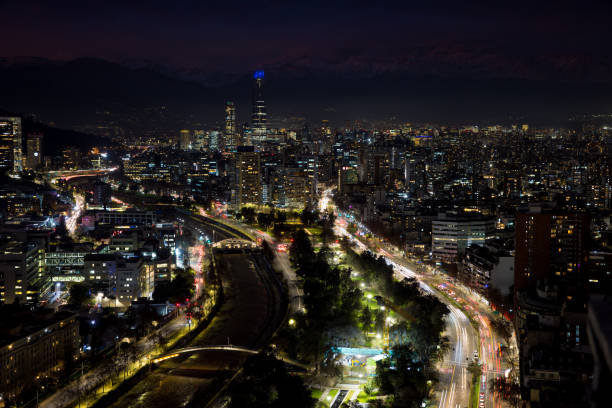 istock Santiago Chile City Skyline and buildings 1664089344