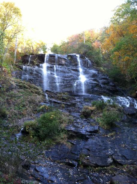 istock Autumn leaves mountains waterfalls 1664123345