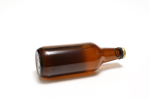 istock Bottled beer isolated on a white background. 1664125867