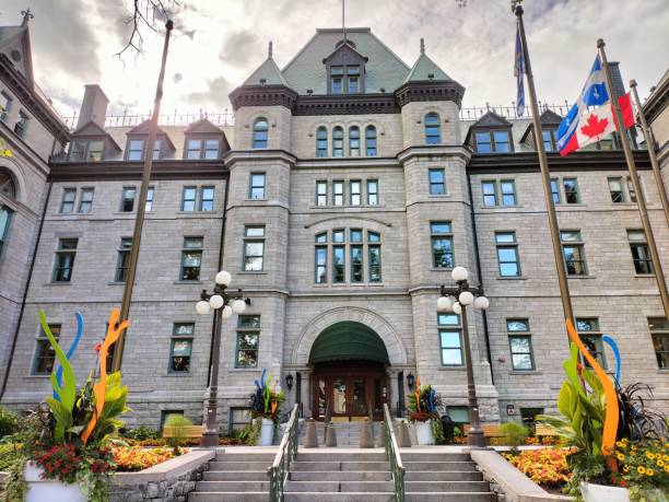 istock Quebec City City Hall in Canada 1664132924