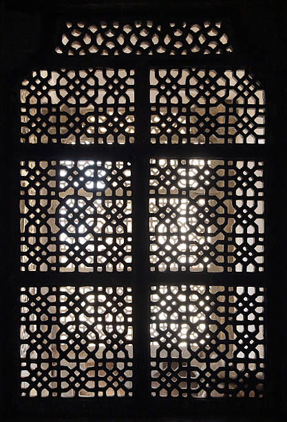 istock ornament lattice window in india 166416049