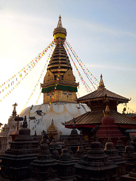 istock Swayambhunath Stupa. Sunrise. 166416166