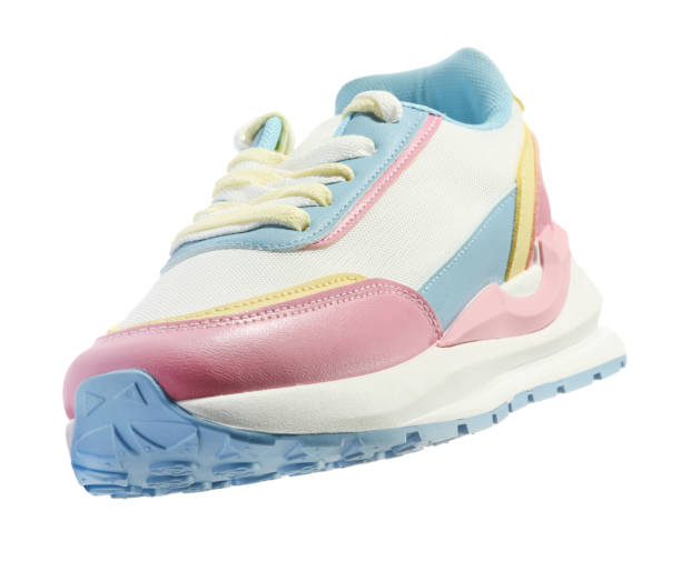 istock One stylish colorful sneaker isolated on white 1664168088