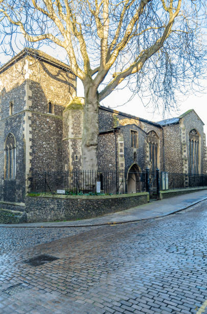 istock Architecture in the old town of Norwick, UK 1664171299