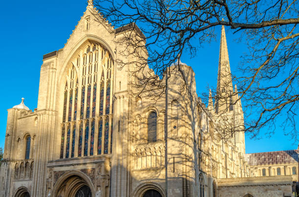 istock View of the Norwich cathedral, UK 1664173372
