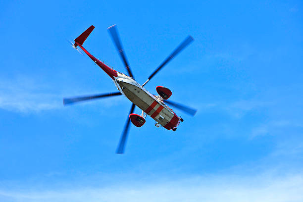 istock Search and rescue helicopter 166417345