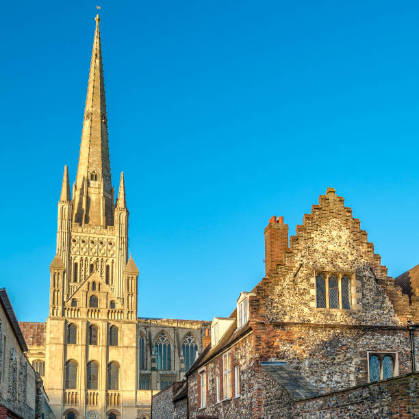 istock View of the Norwich cathedral, UK 1664174402