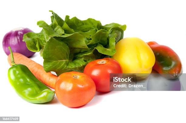 Foto de Legumes Frescos e mais fotos de stock de Alface - Alface, Alimentação Saudável, Cebola