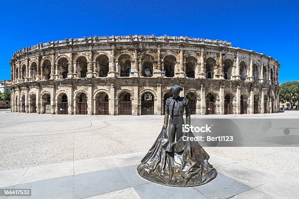 Roman 암피시어터 In 님 프랑스 님에 대한 스톡 사진 및 기타 이미지 - 님, 원형 극장-엔터테인먼트 빌딩, 프랑스