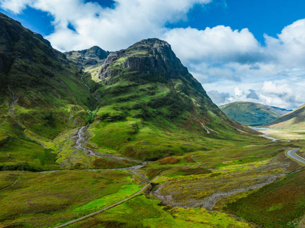 istock Drone view of Glencoe, Scotland 1664208494